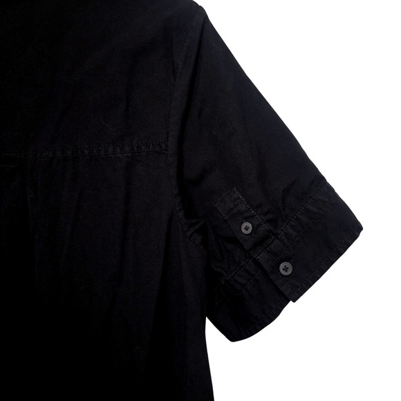 Everlane The Daytripper Shirtdress Womens Black 100% Cotton Utility Size Small - Picture 10 of 10